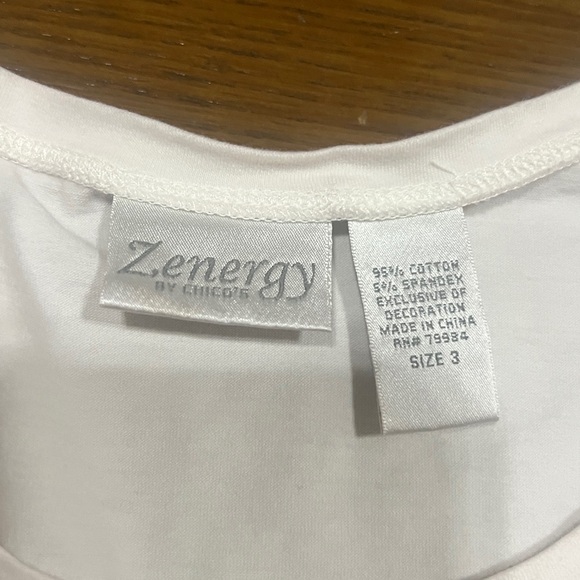 Animal Print Long Sleeve Top Chicos - Picture 2 of 6